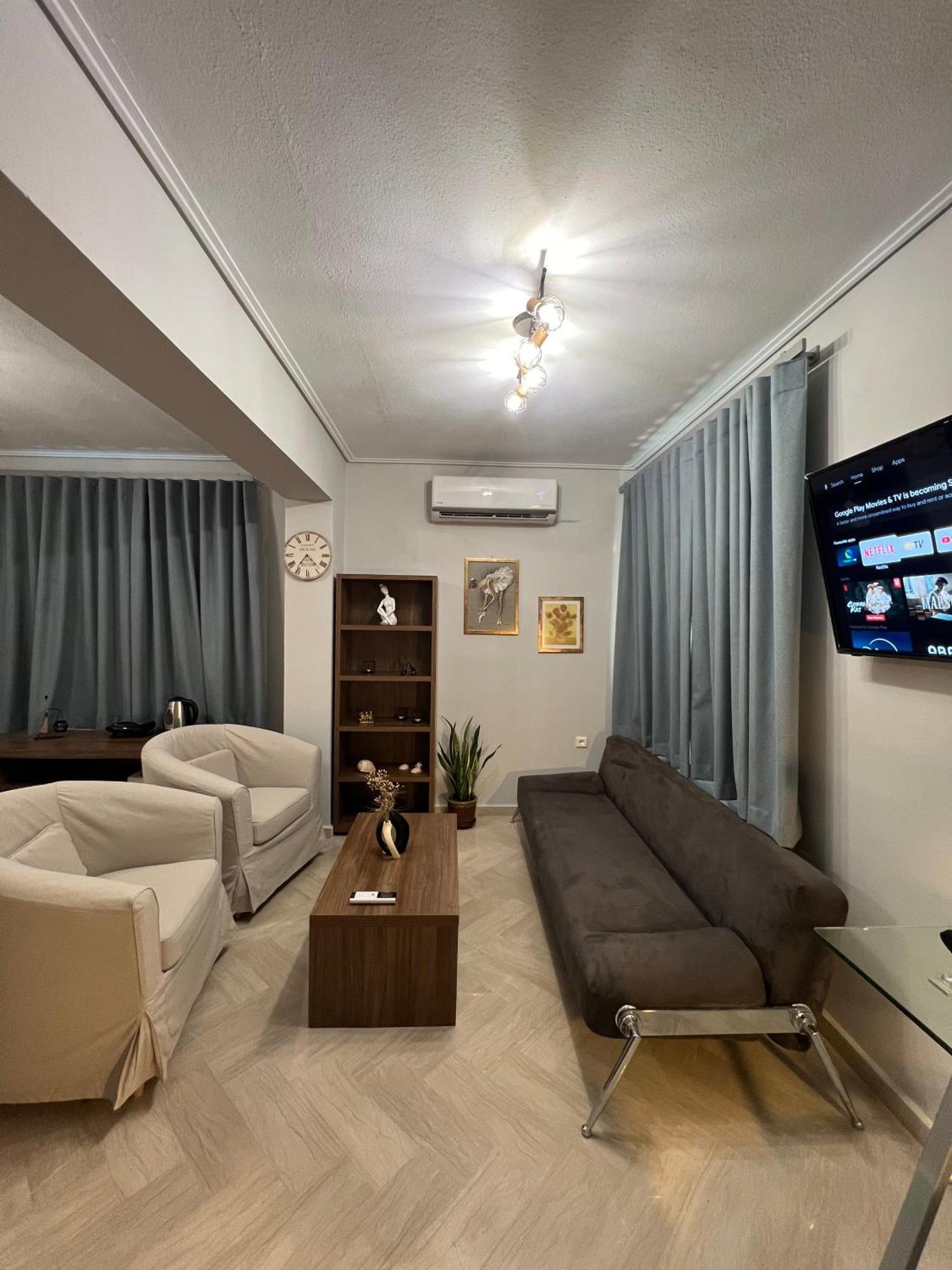 Aiolos Seaside Apartment Marathos  Esterno foto